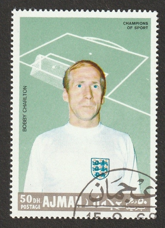 85 B - Bobby Charlton, futbolista inglés