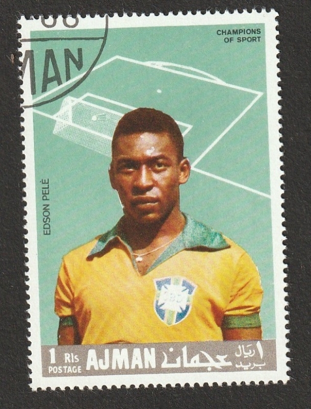 85 D - Edison Pelé, futbolista brasileño