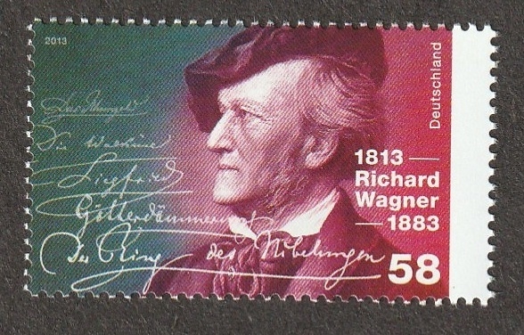 2829 - II Centº del nacimiento de Richard Wagner, compositor