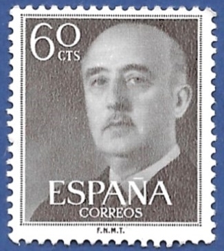 Edifil 1150 Serie básica Franco 60 cts