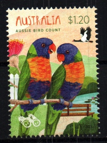 serie- Pájaros australianos