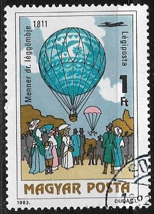 Dr. Menner's Air Balloon, 1811