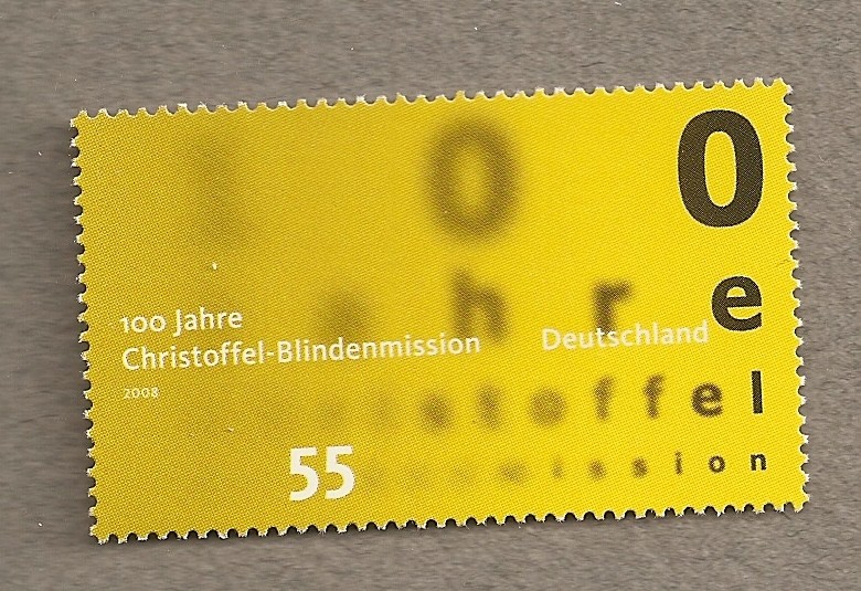 100 años de emisión para ciegos de Christofel