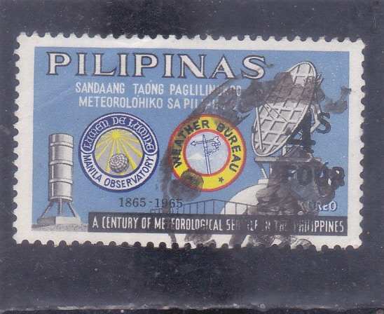 CENTENARIO METEOROLOGÍA EN FILIPINAS