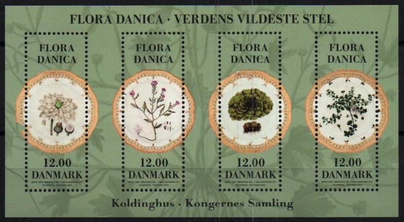 Flora danesa en platos