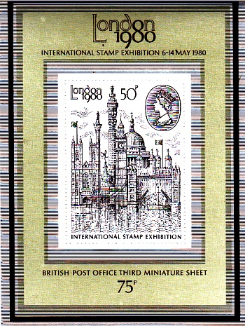 'Londres 1980'  exposición de sellos