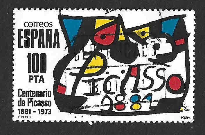 Edif2609 - Centenario del Nacimiento de Pablo Ruiz Picasso