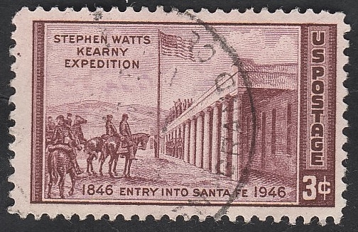 496 - Centº de la entrada de la expedición Stephen Watts Kearny en Santa Fe