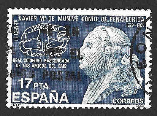 Edif2824 - II Centenario del Nacimiento de Xavier María de Manive e Idiáquez