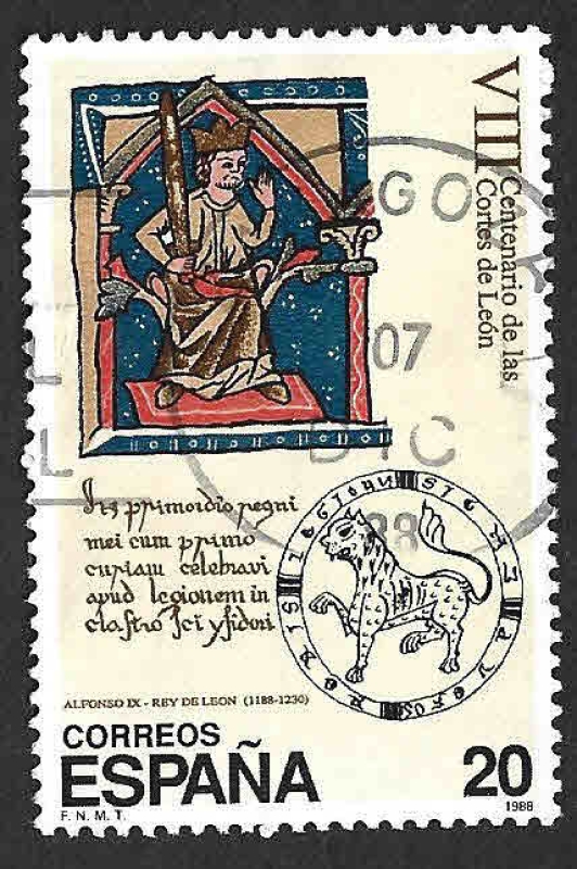 Edif2961 - 800 Aniversario de la Formación del Parlamento del Reino de León