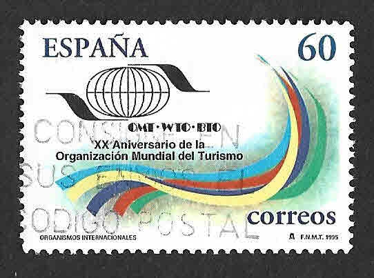 Edif3384 - XX Aniversario de la Organización Mundial del Turismo (OIT)