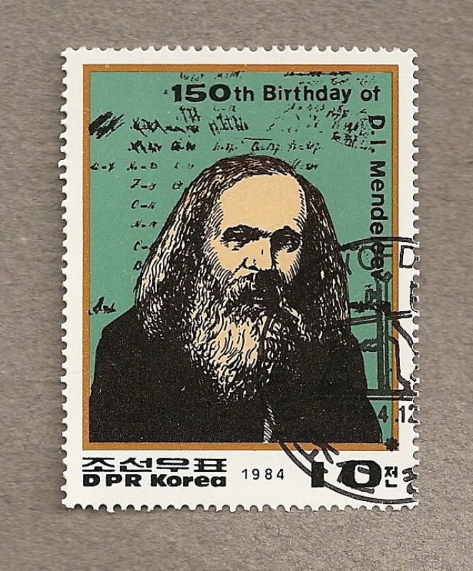 150 Aniv nacimiento Mendeleiev
