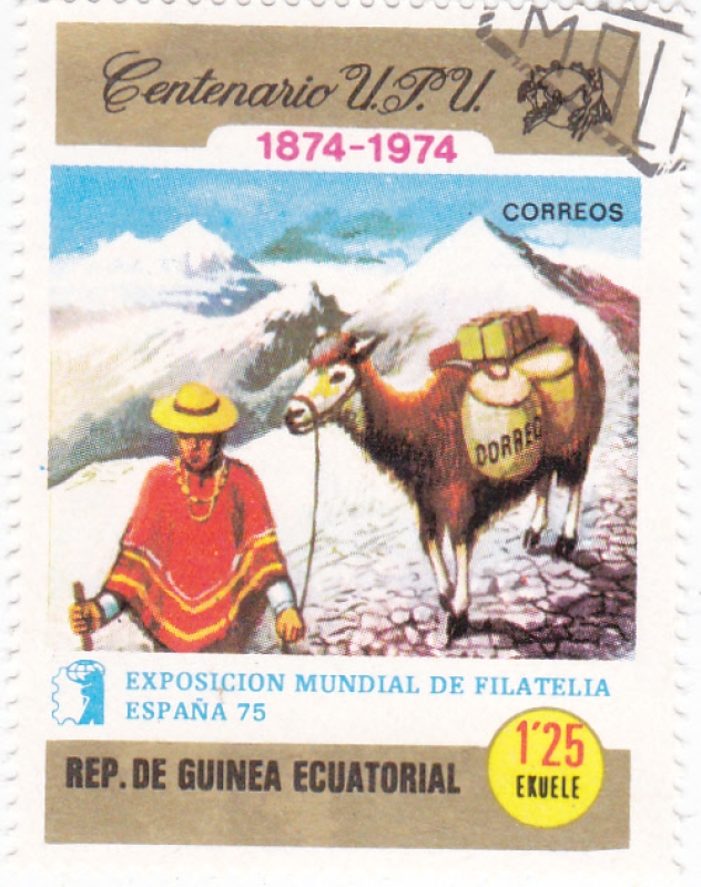 centenario U.P.U. (Unión Postal Universal)