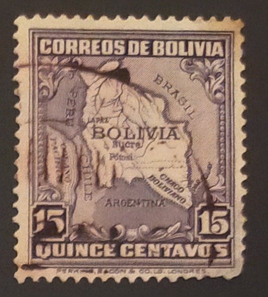 Mapa de Bolivia