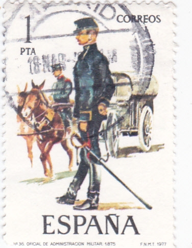 uniformes militares-oficial de administración militar 1875 (50)