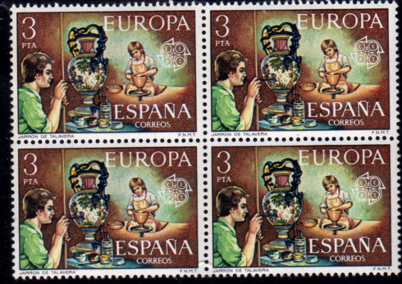 1976 B4 Europa serie 17 Edifil 2316