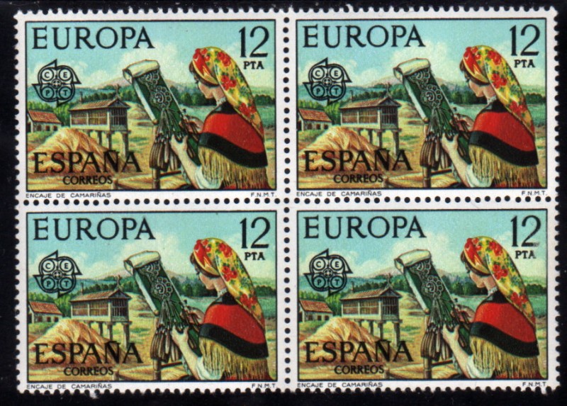 1976 B4 Europa serie 17 Edifil 2317