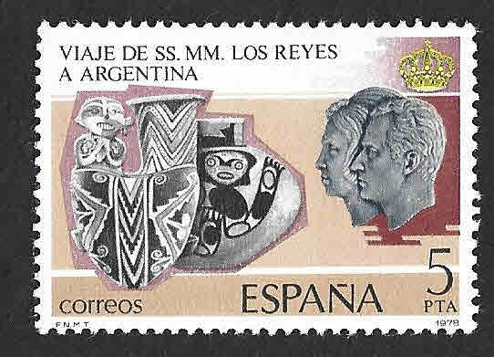 Edif2495 - Viaje de SS.MM los Reyes a Argentina