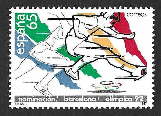 Edif2909 - Proclamación de Barcelona Como Sede de los JJOO de 1992