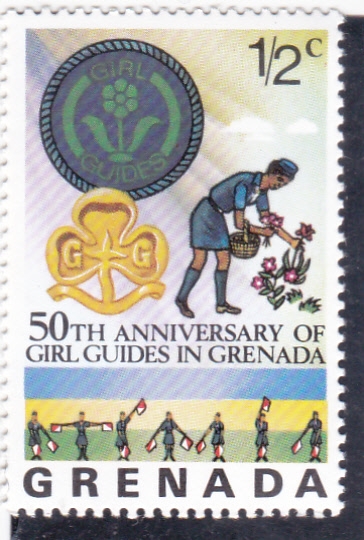 50 aniversario de niñas guia en Grenada