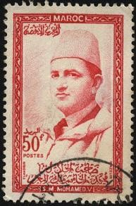 Mohammed ben Yúsef, -Mohammed V- Sultán de Marruecos desde 1927 a 1953.