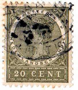 1903 Indias holandesas guillermina