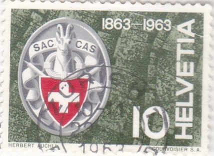 Insignia del Centenario del Club Alpino Suizo (SAC)