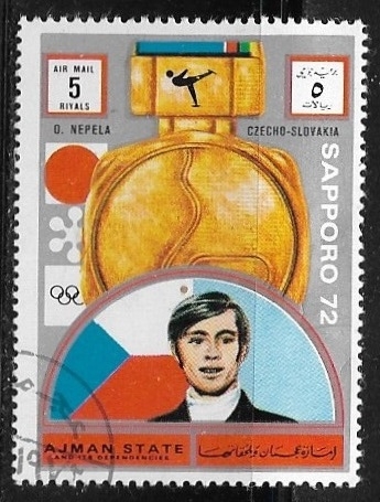 Medallistas juegos olimpicos  Sapporo 72 - Ondrej Nepela  Checoslovaquia