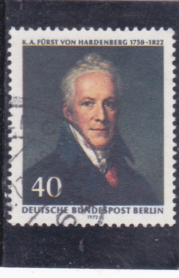 Duque Karl August von Hardenberg (1750-1822)-Berlín
