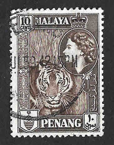 50 - Isabel II y Tigre (PENANG)