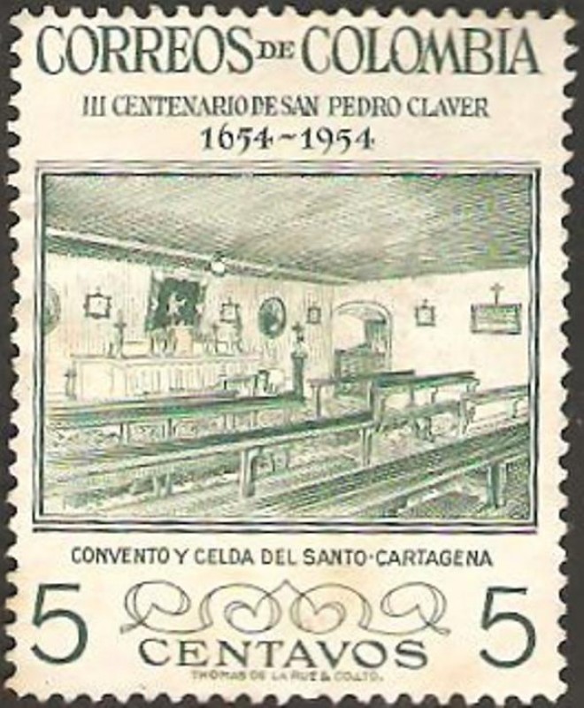490 - III Centº de San Pedro Claver, convento y celda del santo
