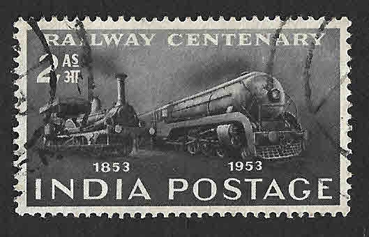 243 - I Centenario de los Ferrocarriles Indios