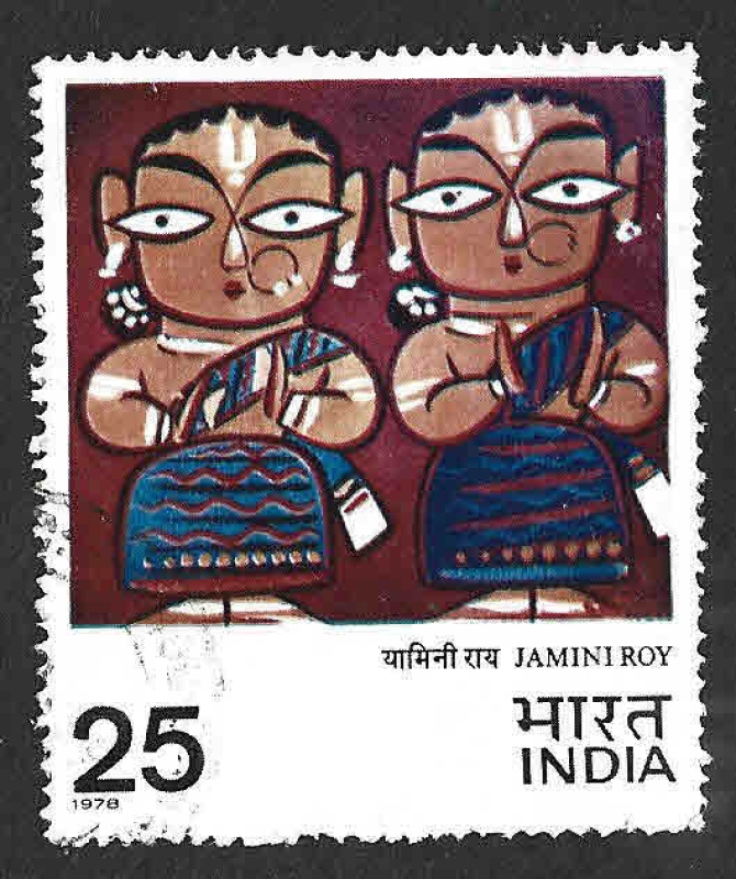 792 - Pintura India Moderna