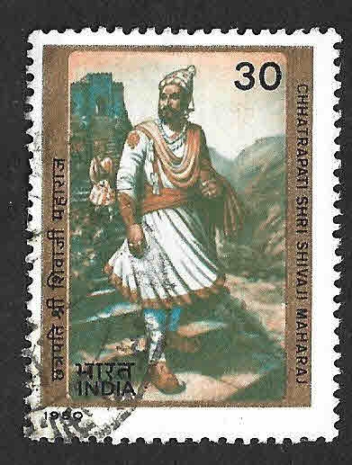 863 - III Centenario de la Muerte de Chhatrapati Shivaji Maharaj