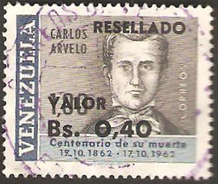 carlos arvelo, centº de su muerte