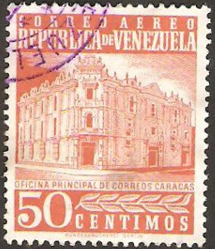 oficina principal de correos en caracas