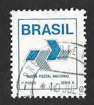 2201 - Correo Brasileño. Tarifa Postal Nacional