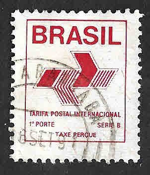 2218 - Correo Brasileño. Tarifa Postal Internacional