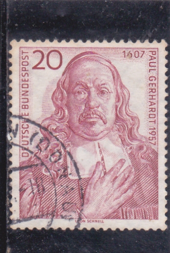 Paul Gerhardt (1607-1676), compositor de canciones de la iglesia luterana