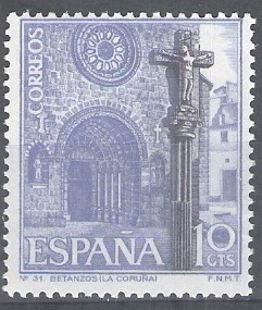 Serie Turística. Iglesia de Santa Maria do Azougue., Betanzos. A Coruña.
