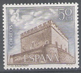 1809 Castillos de España. Balsareny, Barcelona.