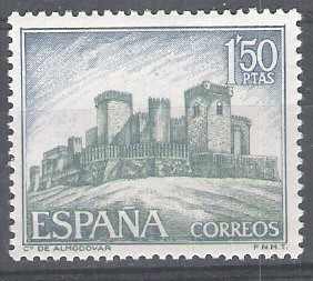 1811 Castillos de España. Almodóvar, Córdoba.