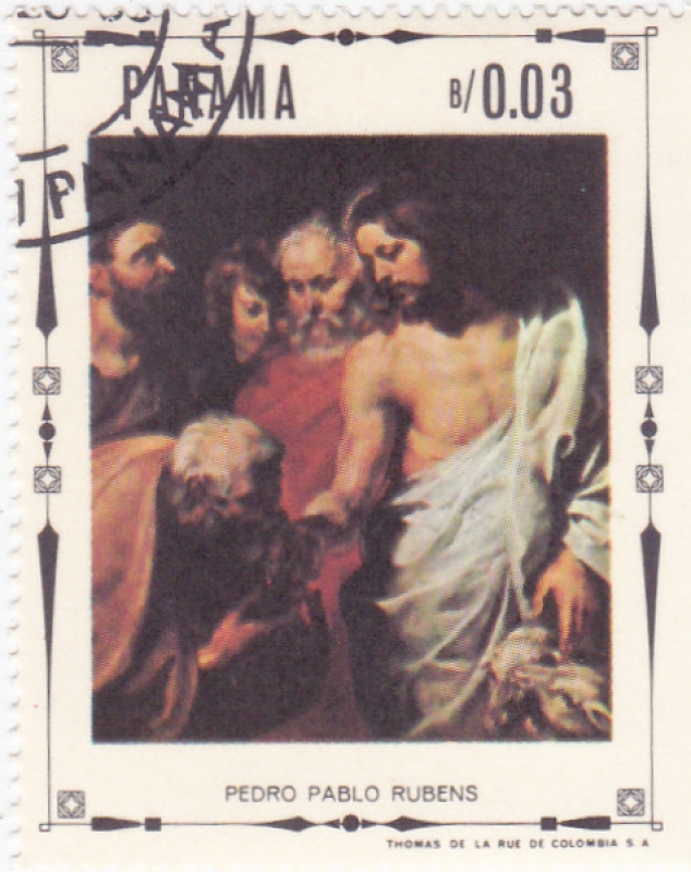 PINTURA-El encargo de Cristo a Pedro, de Peter Paul Rubens