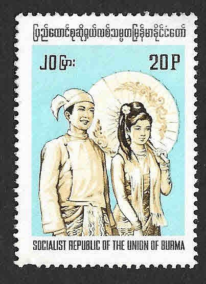 248 - Traje Típico Birmano