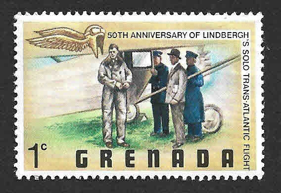 835 - L Aniversario del Vuelo Transatlántico de Lindbergh