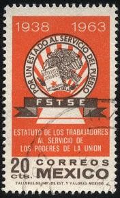 FSTSE. Federación de Sindicatos de Trabajadores al Servicio del Estado. Estatuto 1938-1963. Converti