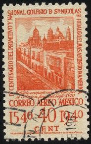 IV Centenario del Primitivo y Nacional Colegio De San Nicolás. 1540-1940.