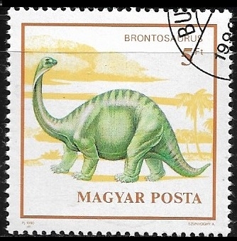 Animales prehistoricos - Brontosaurus