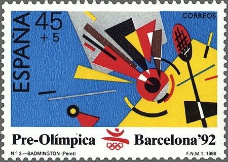 2965 - Barcelona '92 - Badminton