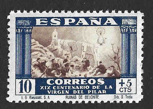 Edif 889 - XIX Centenario de la Aparición de la Virgen del Pilar en Zaragoza